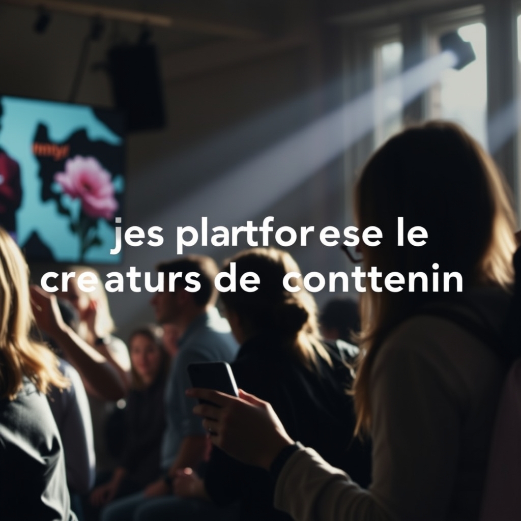Photo : Les tendances actuelles sur les plateformes de createurs de contenu en 2026